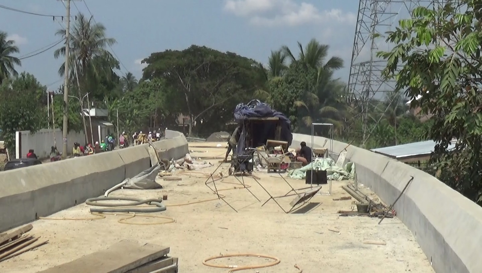 Proyek Jalan Lettu Karim Kadir Capai 90 Persen, dan Dpastikan selesai sesuai target