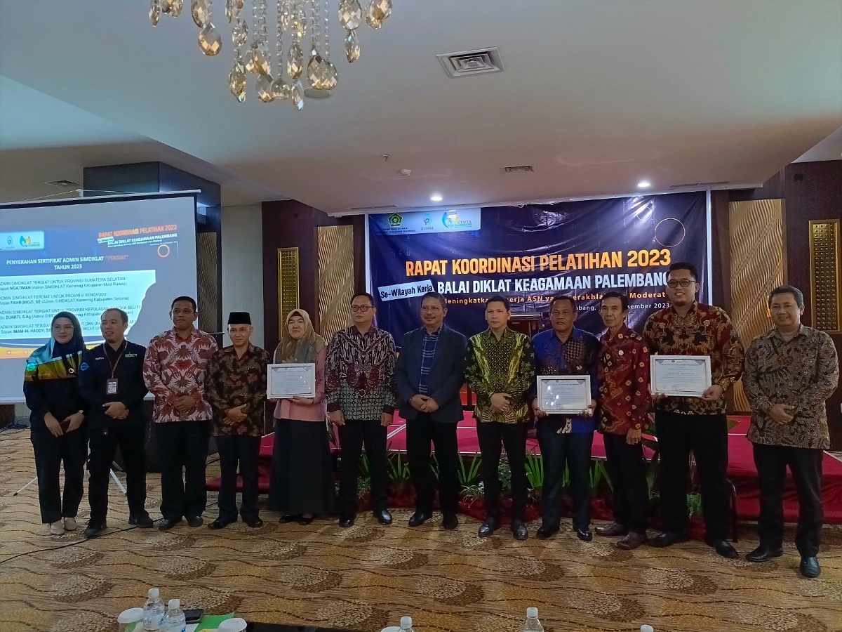Balai Diklat Keagamaan Palembang Resmi Gelar Rapat Koordinasi Wilayah Pelatihan 2023