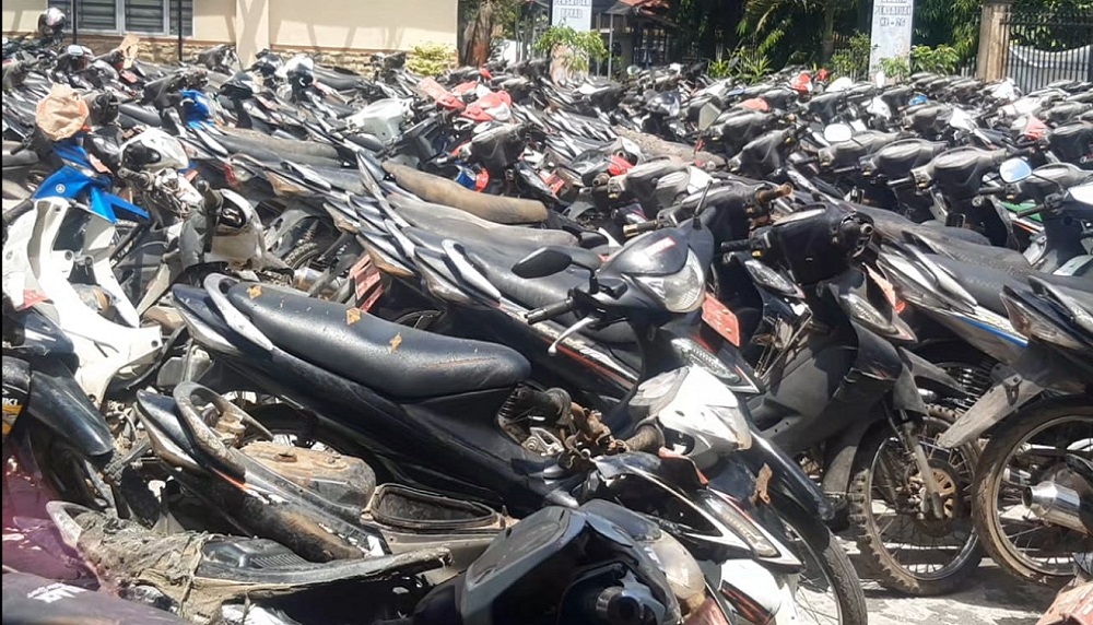 Permintaan BPK, 2.343 Kendaraan Dinas Pemkab OKI Ditarik, 312 Unit Tak Layak Pakai