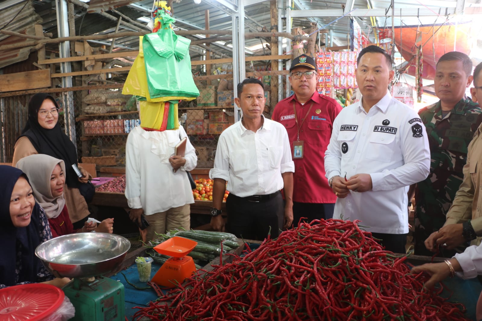 Jelang Nataru, Pastikan Stok dan Harga Pangan di Muara Enim Stabil