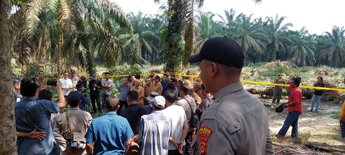 Cegah Dini Eskalasi Konflik Sosial di Sungai Sodong,PJ Bupati OKI Minta PT SWA Hentikan Replanting