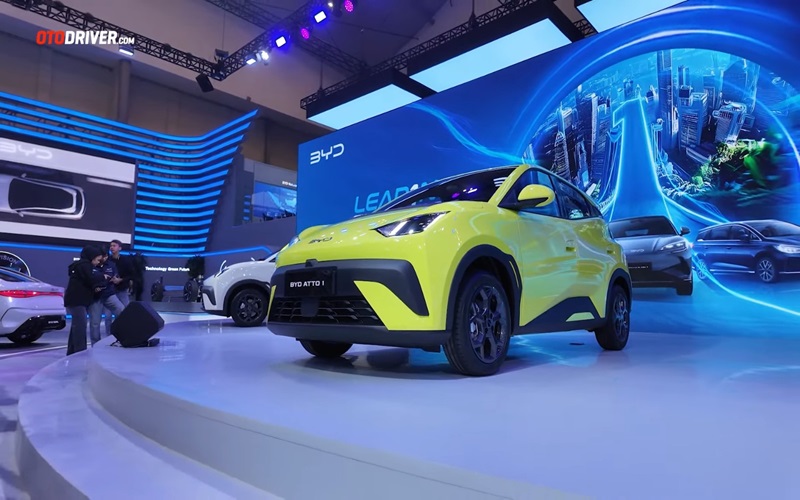 Kandidat Kuat Mobil Listrik Terfavorit  BYD Eto 1 2025