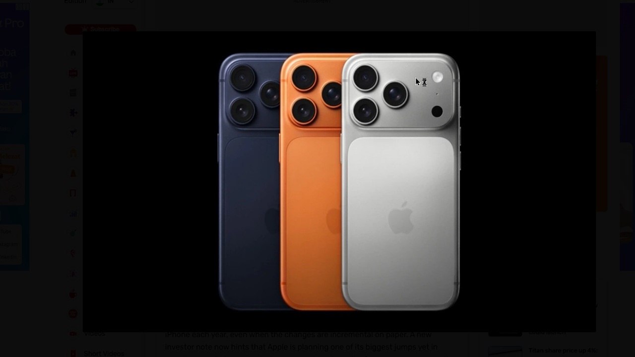 Apple Akan Meluncurkan Seri iPhone 18 Pro pada 2026 dengan 5 Peningkatan Besar