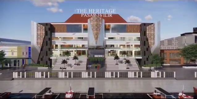 The Heritage 16 Ilir Bakal Dipasang Eskalator, PKL Tolak Direlokasi Tak Sanggup Bayar Sewa Gedung Rp 400 Juta