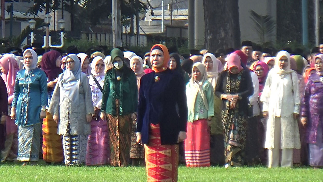 Peringatan Hari Kartini 2026, ASN Sumsel Kompak Berkebaya