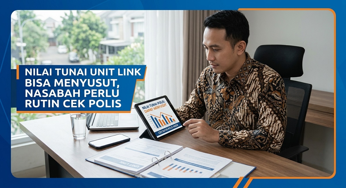 Nilai Tunai Unit Link Bisa Menyusut, Nasabah Perlu Rutin Cek Polis