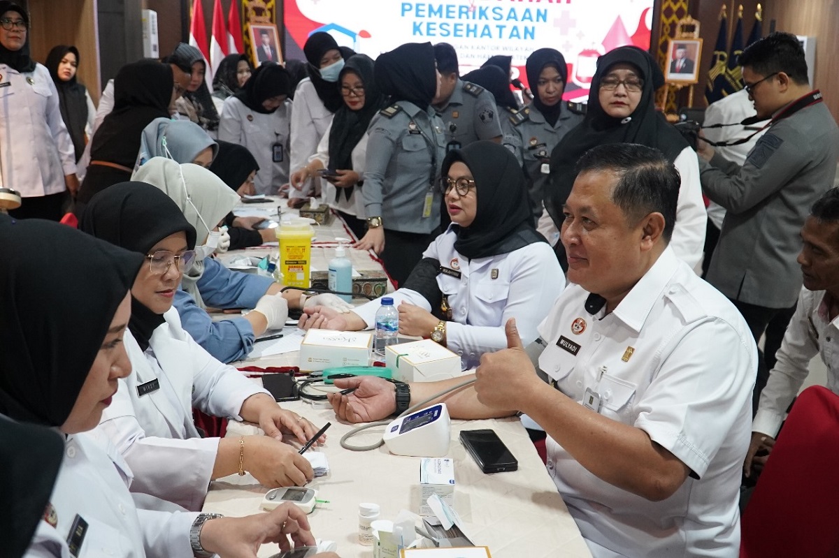  Peringati Hari Pengayoman ke-79, Kemenkumham Sumsel Gelar Donor Darah