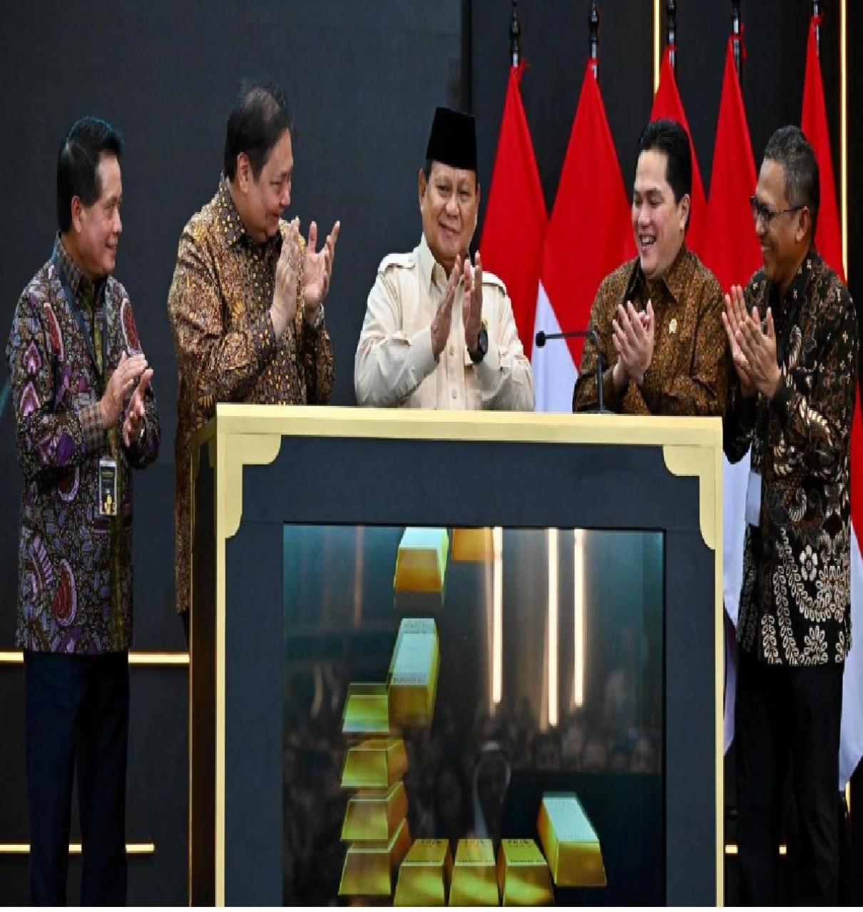 Ini Layanan Bank Emas Pertama di Indonesia, Diresmikan Langsung Presiden Prabowo  