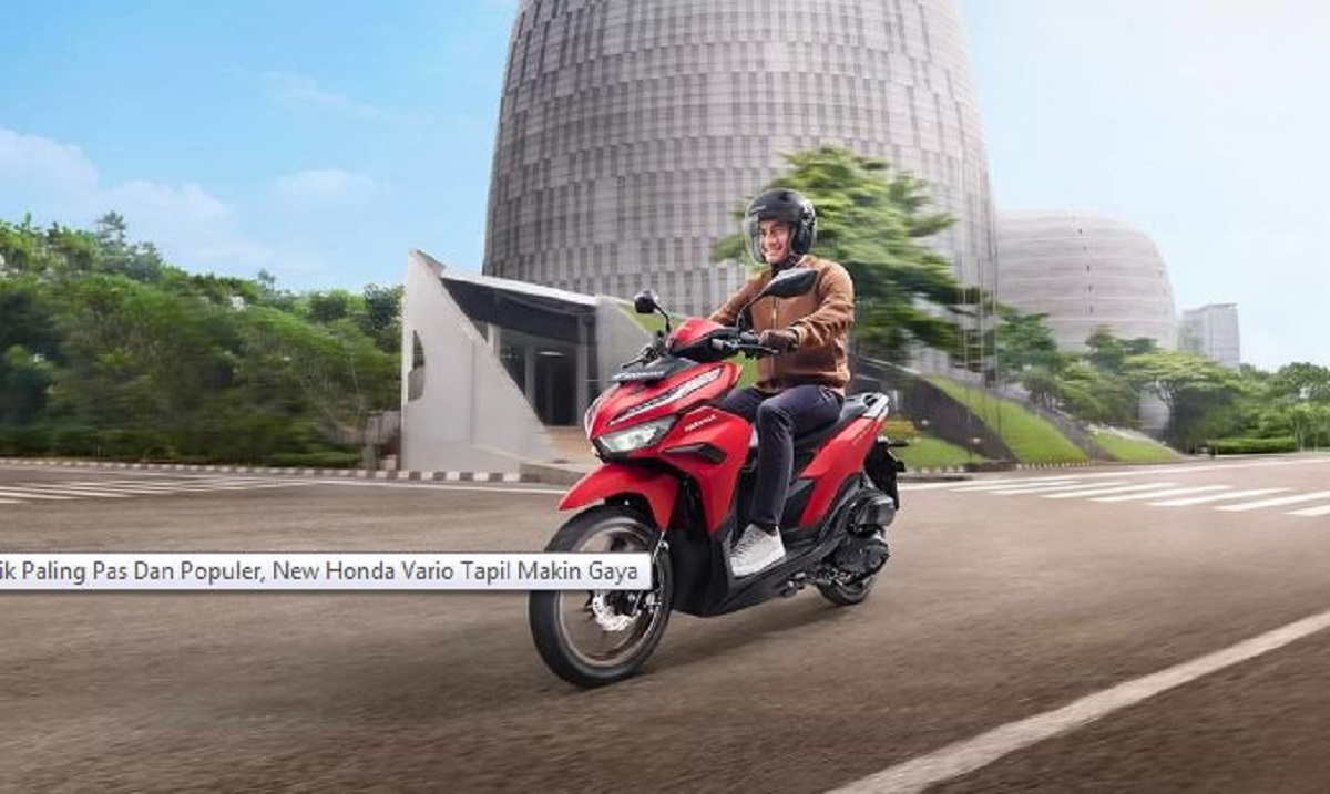 New Honda Vario 125, Semakin Sporty dan Canggih untuk Kebanggaan dan Kenyamanan Berkendara