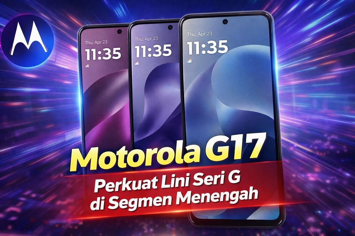 Motorola G17 Perkuat Lini Seri G di Segmen Menengah