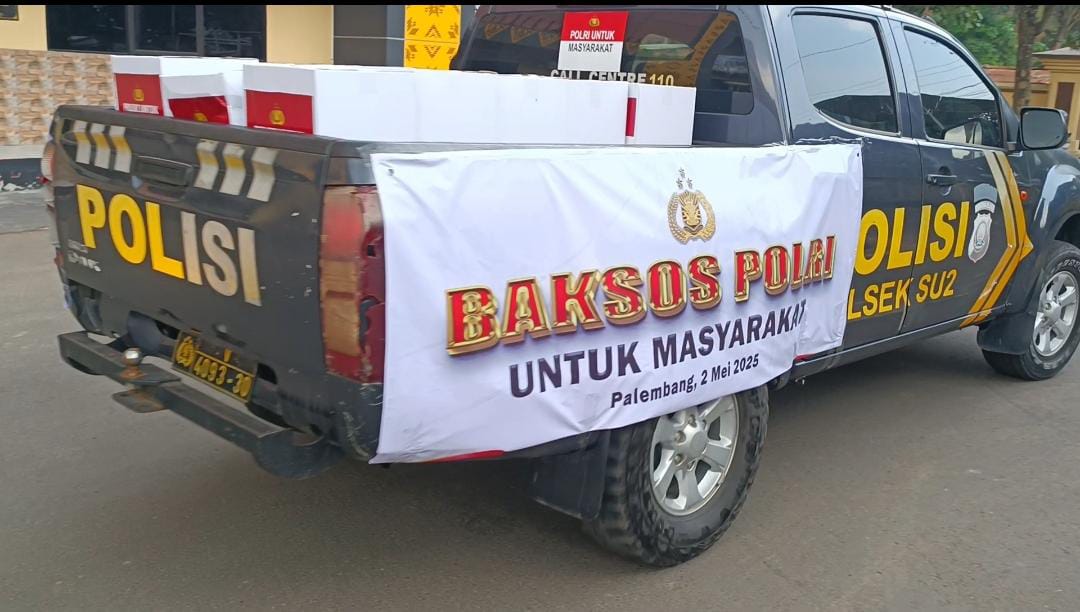 Polrestabes Palembang Salurkan Ribuan Paket Sembako Lewat Bhabinkamtibmas