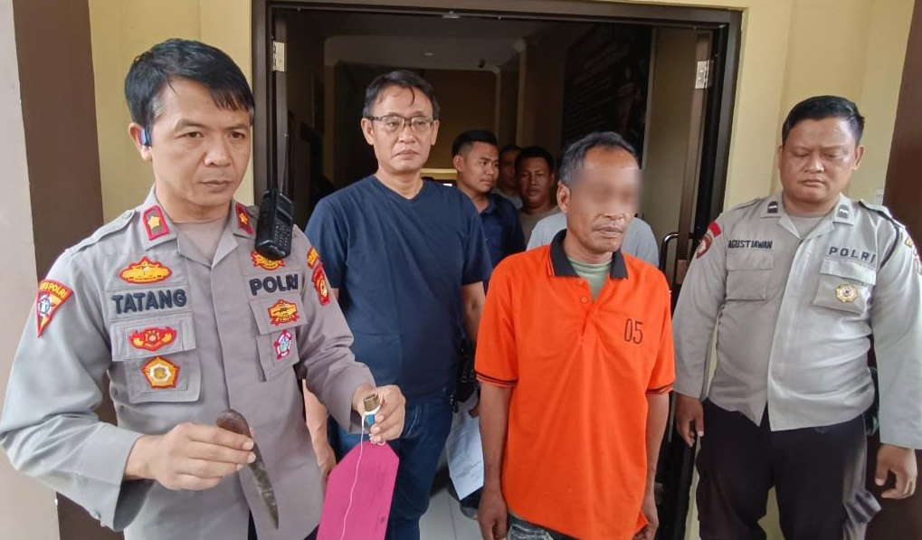 ‘Tujah’ Korban Karena Ketahuan Maling, Residivis Kambuhan Ditangkap Buser Polsek Seberang Ulu I Palembang