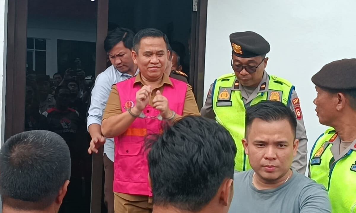 Kejari Muba Tahan Plt Kepala Dinas PMD Muba Richard Cahyadi dalam Kasus Dugaan Korupsi Aplikasi Santan