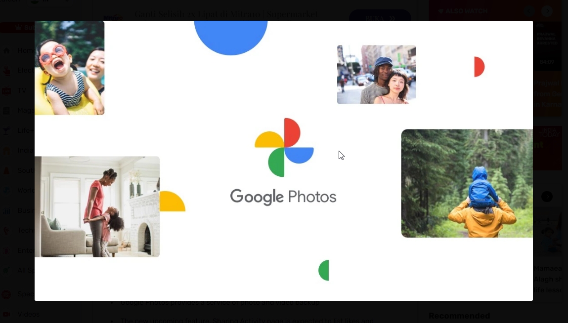 Google Photos bersaing dengan Instagram dan X, berencana melakukan perombakan halaman berbagi fokus sosial