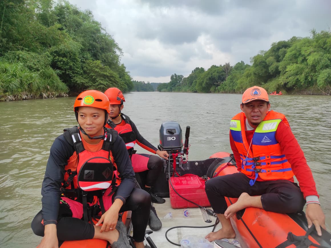 Pemain Angklung Hilang Tenggelam di Sungai Musi Empat Lawang