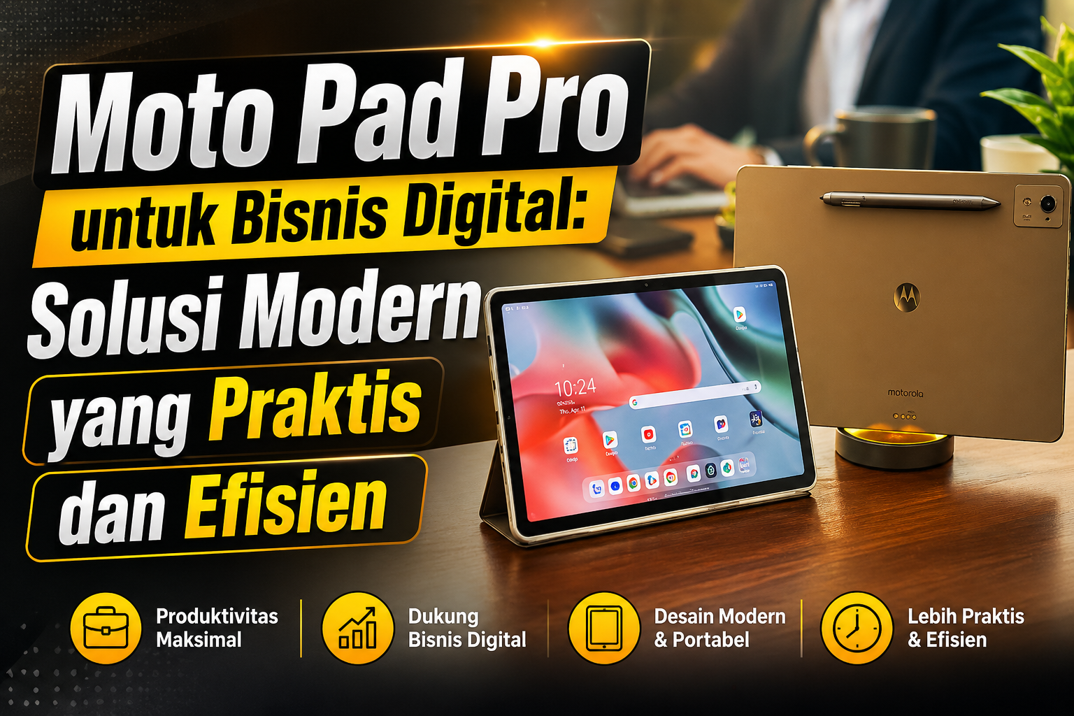 Moto Pad Pro untuk Bisnis Digital: Solusi Modern yang Praktis dan Efisien