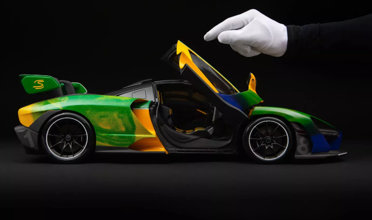 McLaren Senna Skala 1:8 Amalgam Harganya Sama Dengan Toyota Corolla Baru