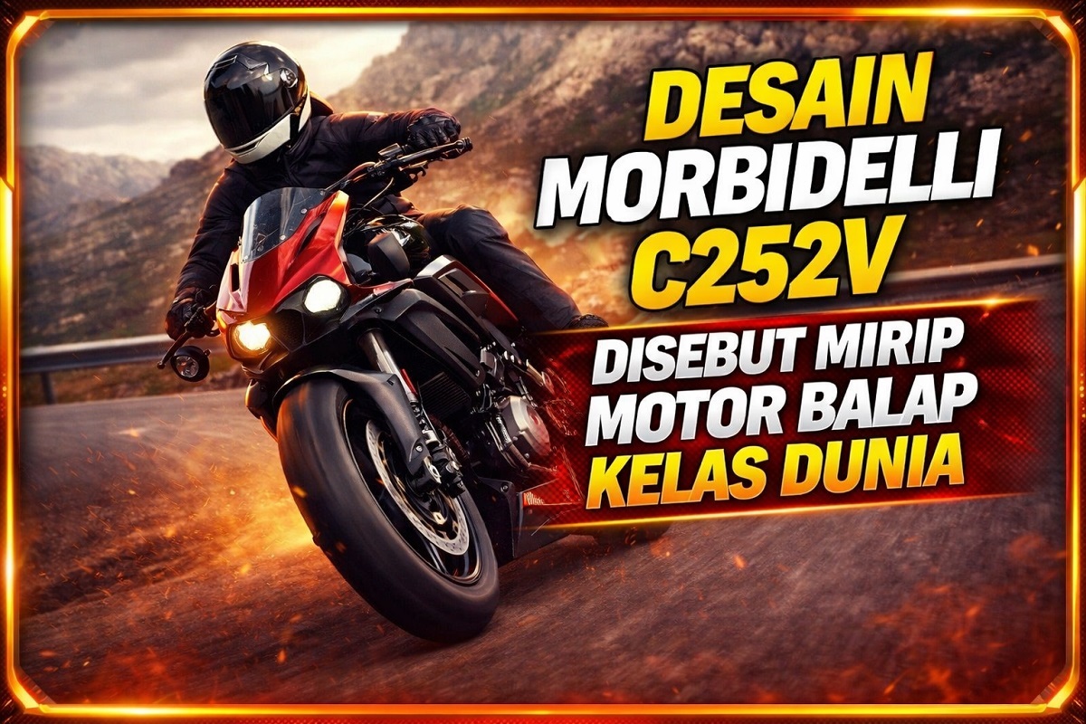 Desain Morbidelli C252V Disebut Mirip Motor Balap Kelas Dunia