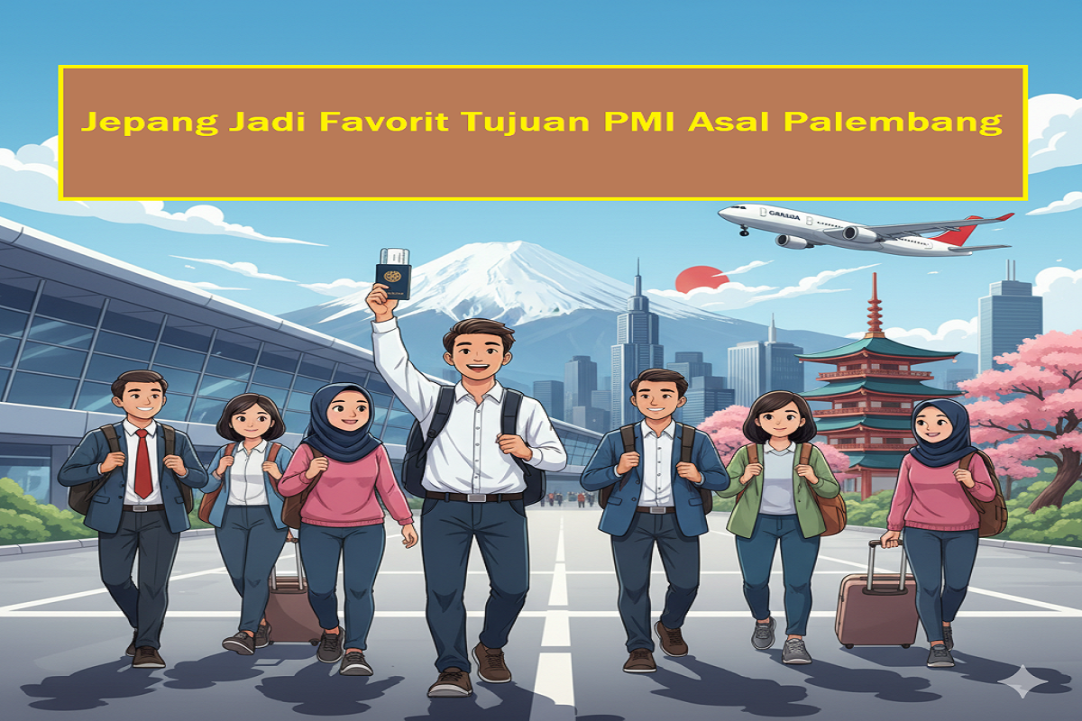 Jepang Jadi Favorit Tujuan PMI Asal Palembang