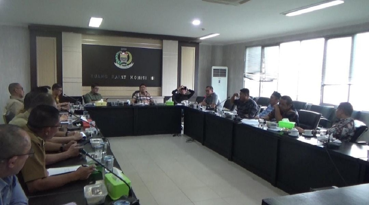 Komisi III DPRD Palembang Gelar Rapat Soal Lokasi Usaha Berdampak Ke Lingkungan Masyarakat