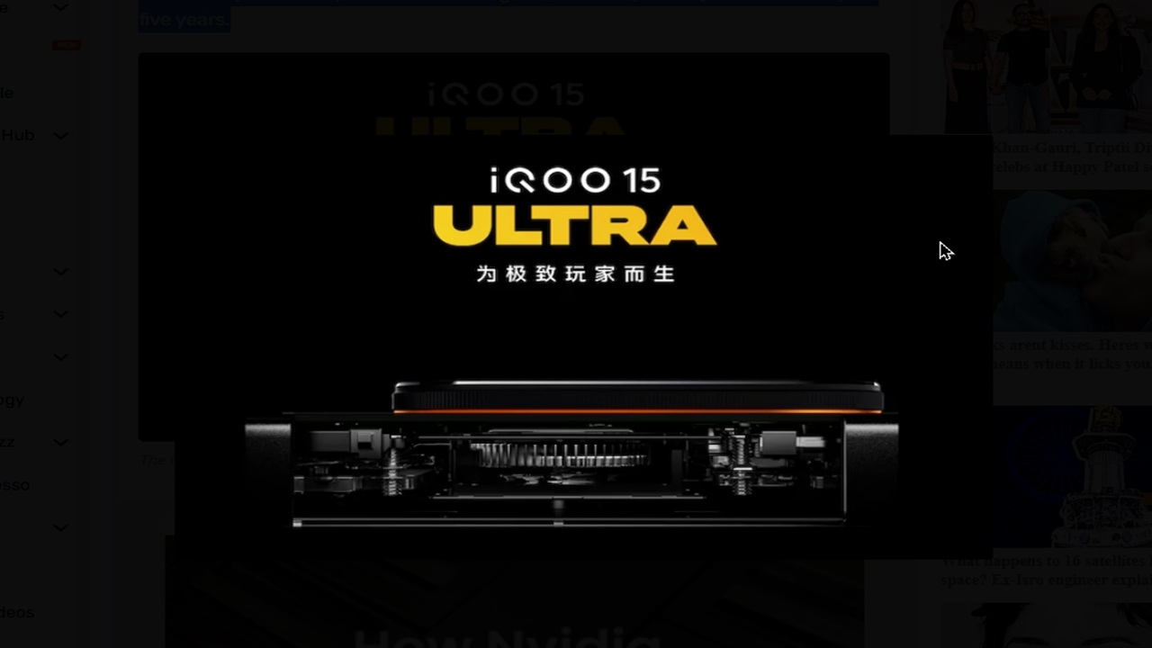 iQOO 15 Ultra Akan Segera Diluncurkan Dengan Baterai Lebih Besar dan Fitur Tambahan