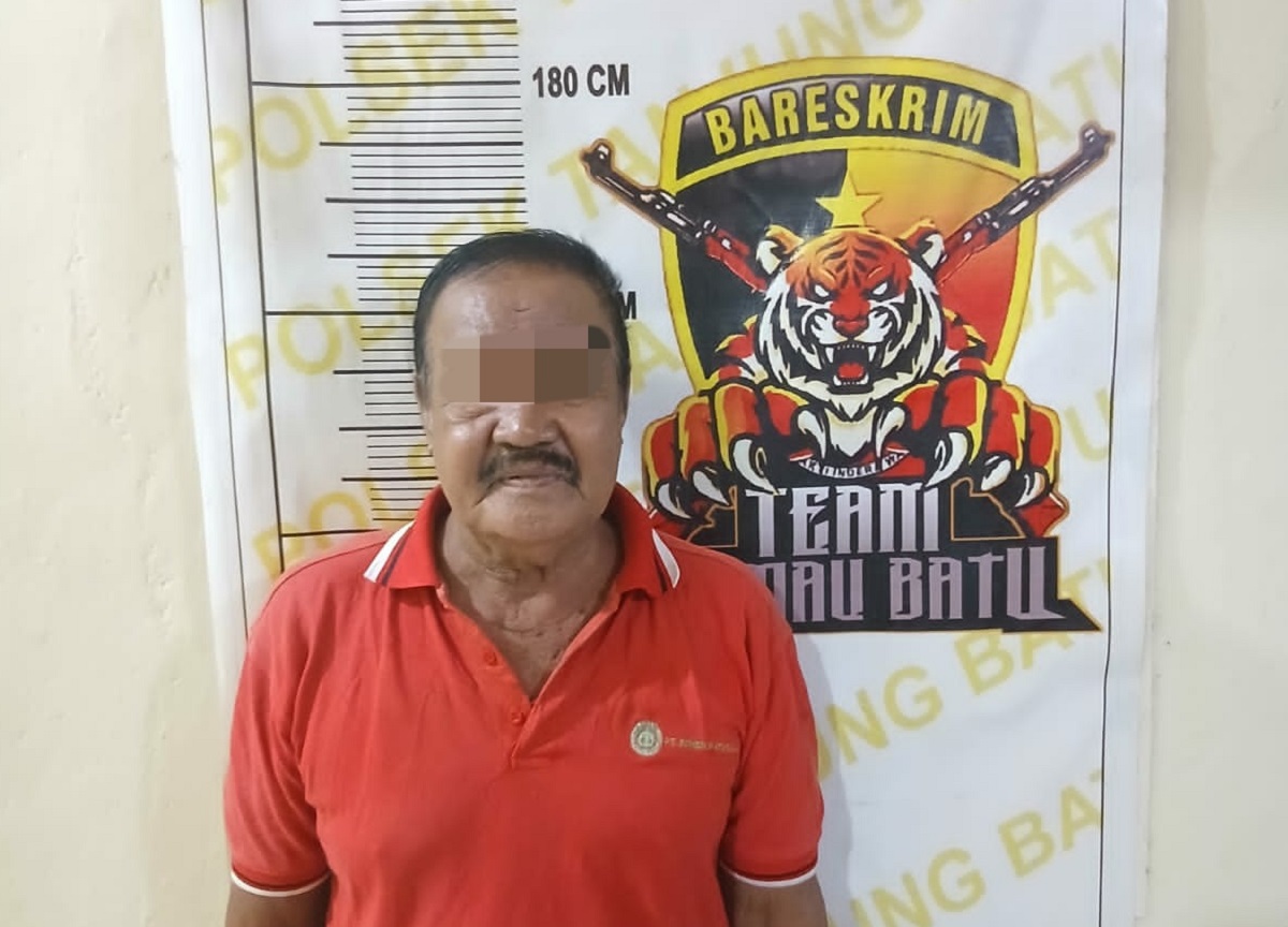 Kakek di Tanjung Batu Diamankan Polisi Usai Bacok Tetangga dengan Parang