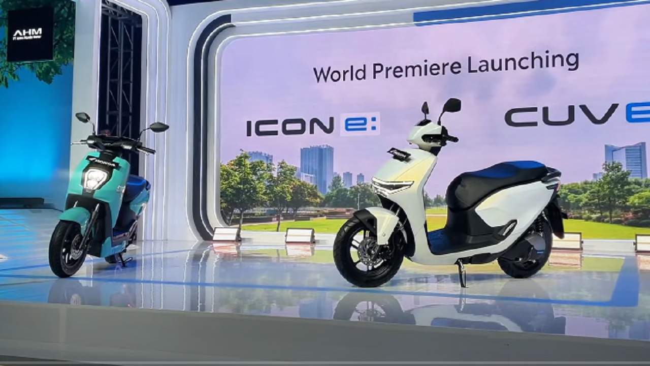 Honda Luncurkan Dua Motor Listrik di Indonesia: Honda AON dan Honda Cuve