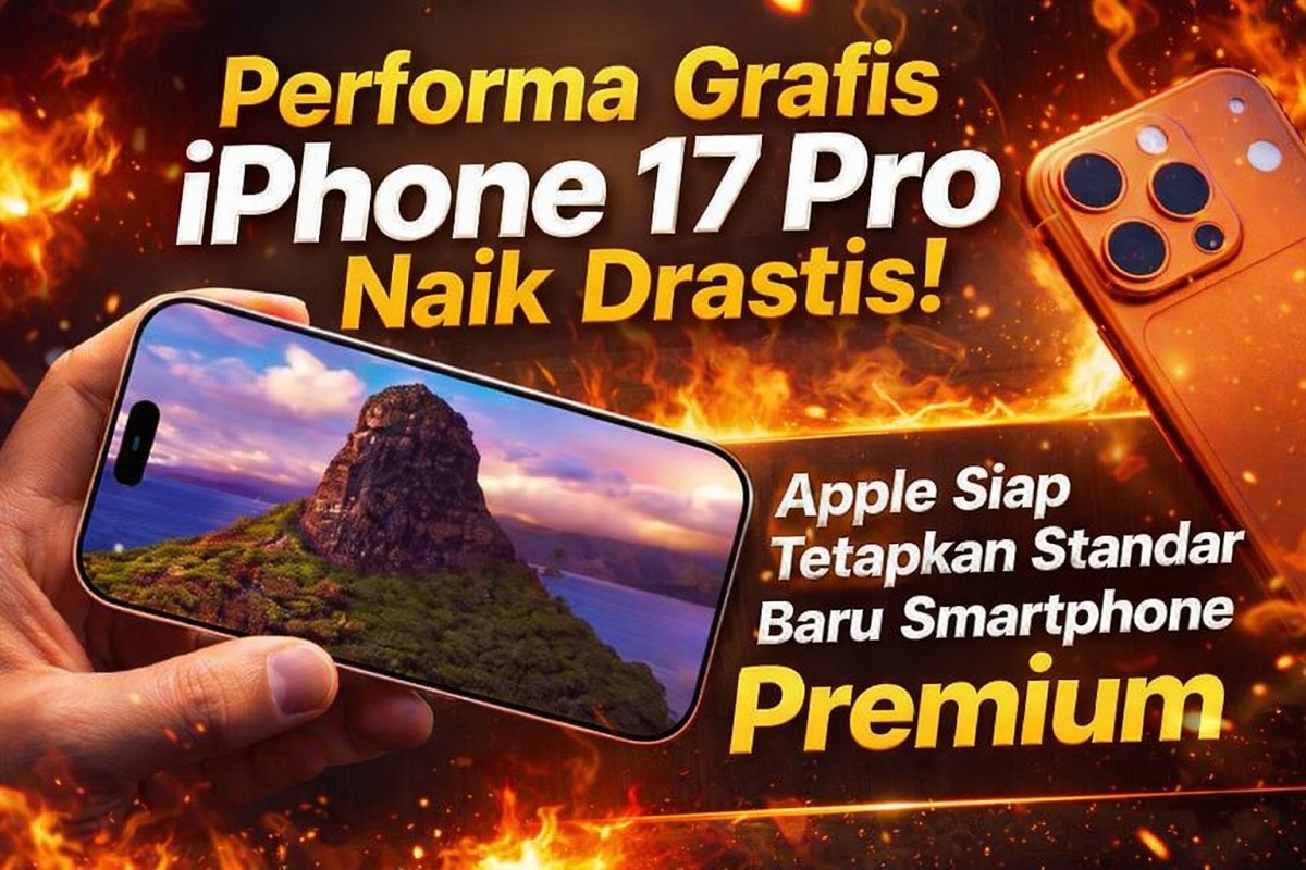 Performa Grafis iPhone 17 Pro Naik Drastis, Apple Siap Tetapkan Standar Baru Smartphone Premium