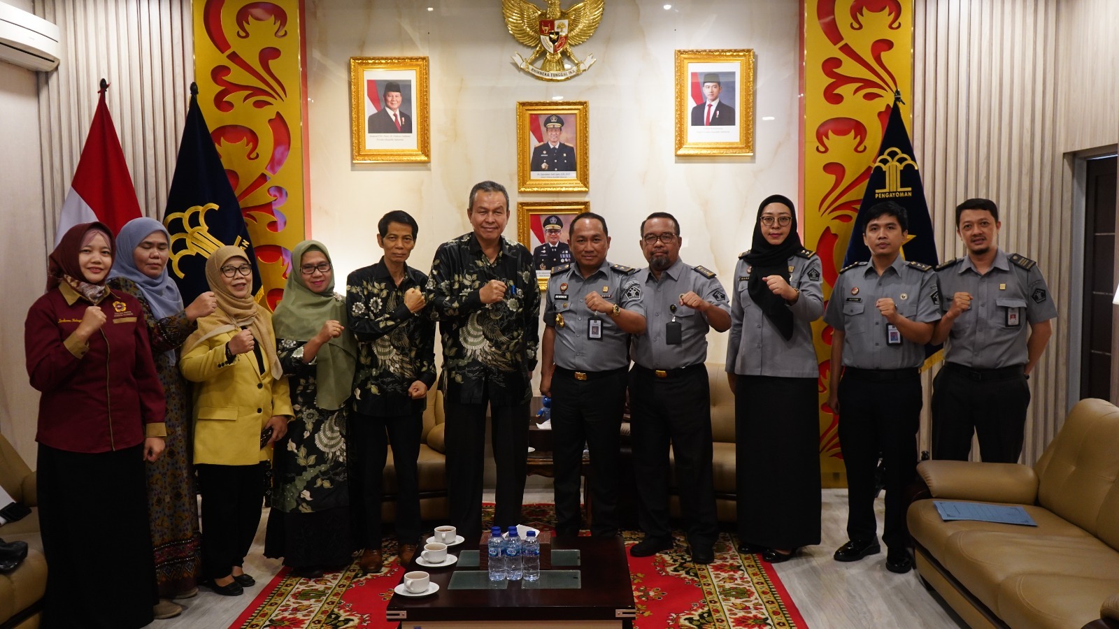 Kemenkum Sumsel Gandeng Fakultas Hukum, Mahasiswa KKN Siap Perkuat Posbakum Desa