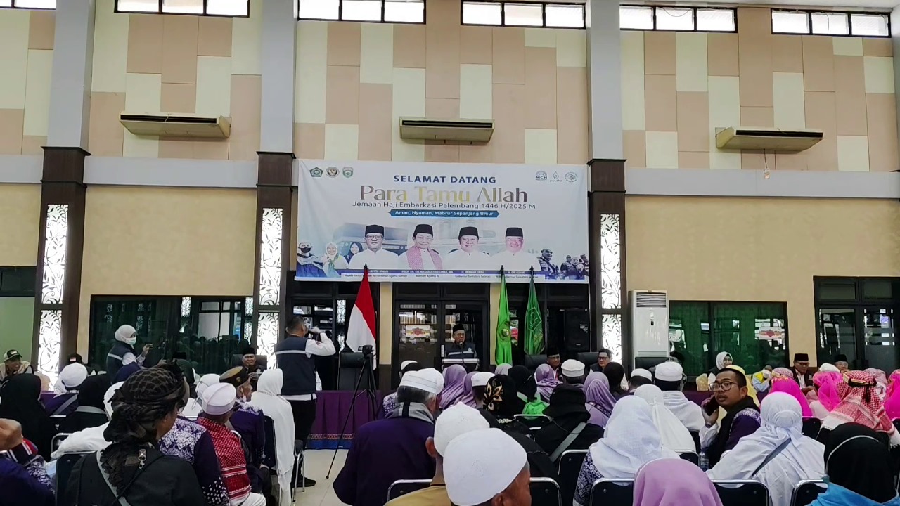 Kloter Terakhir Tiba, Operasional Haji Debarkasi Palembang 2025 Resmi Ditutup