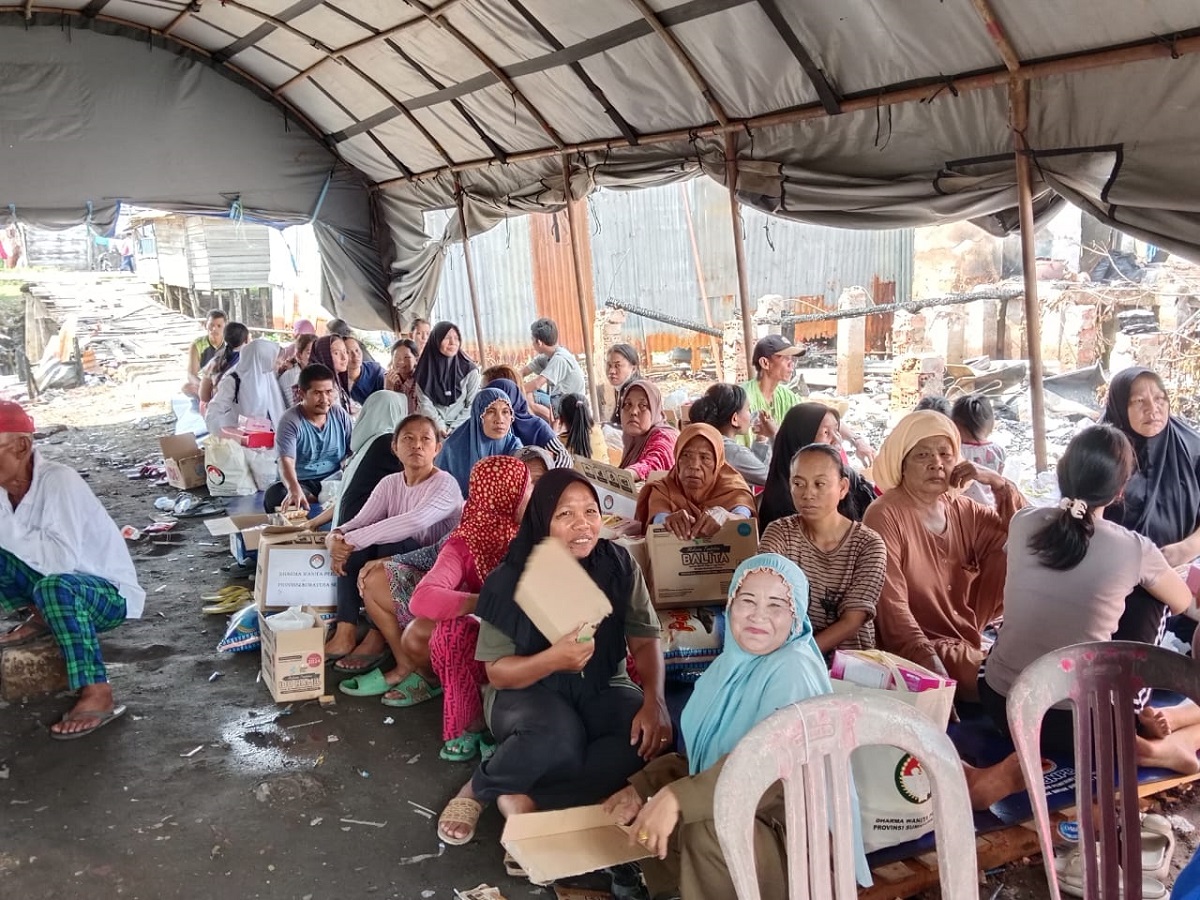 Pasca Kebakaran, Warga Desa Ibul Berharap Pemerintah Segera Memberikan Bantuan Tempat Tinggal 