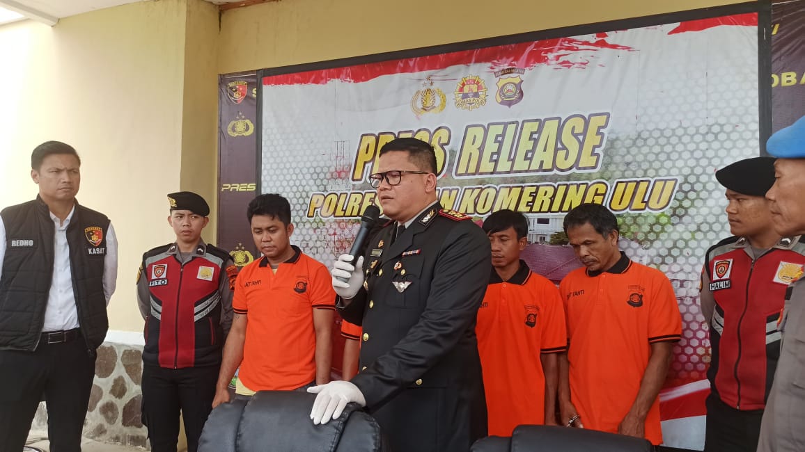 Polres OKU Ungkap Pencurian Sawit, Perangi Premanisme