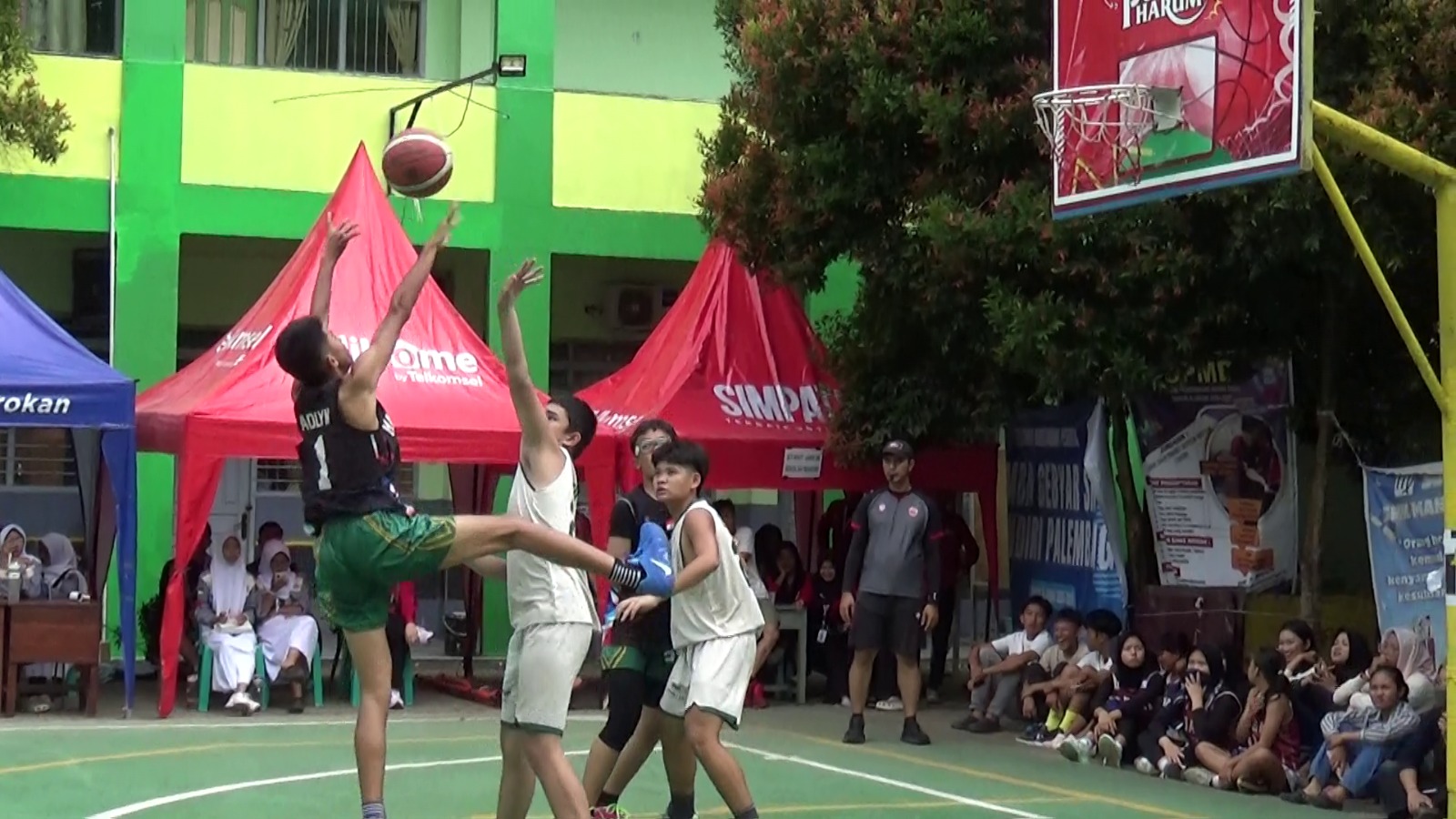 Palembang Juara Turnamen Basket 3x3 Gebyar Mandiri 2026