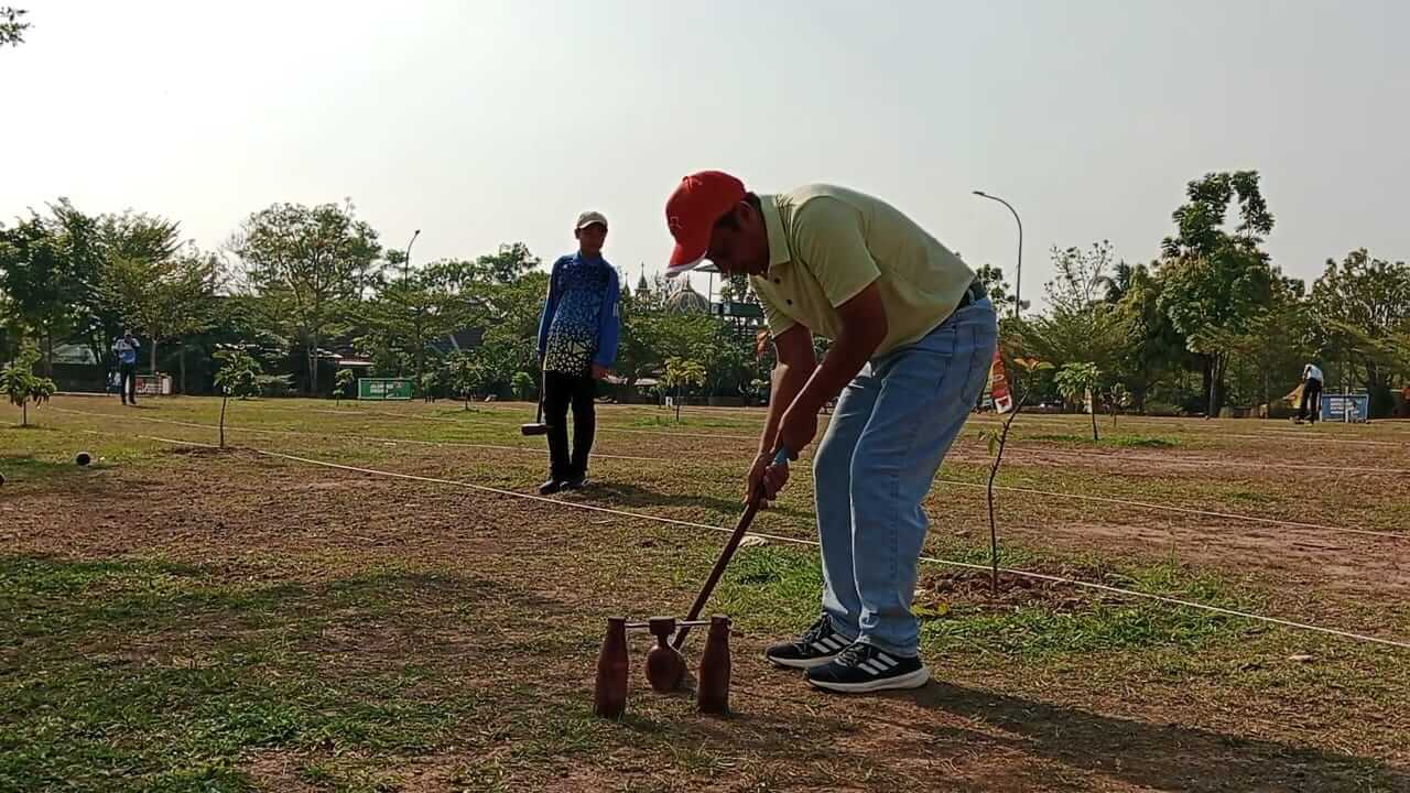 Kajasdam II Sriwijaya Ikut Open Tournament Woodball Piala Pangdam II SriwijayaTingkat Umum HUT Ke-79 TNI