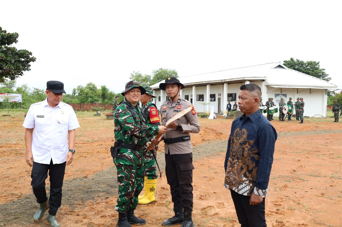 Akselerasi Pembangunan Infrastruktur di Gandus, TMMD 123 Palembang Dibuka