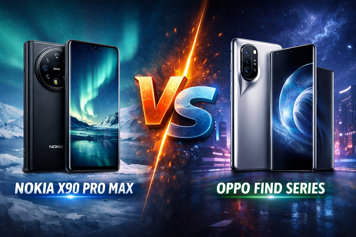 Nokia X90 Pro Max vs Oppo Find Series: Duel Flagship dengan Karakter Berbeda