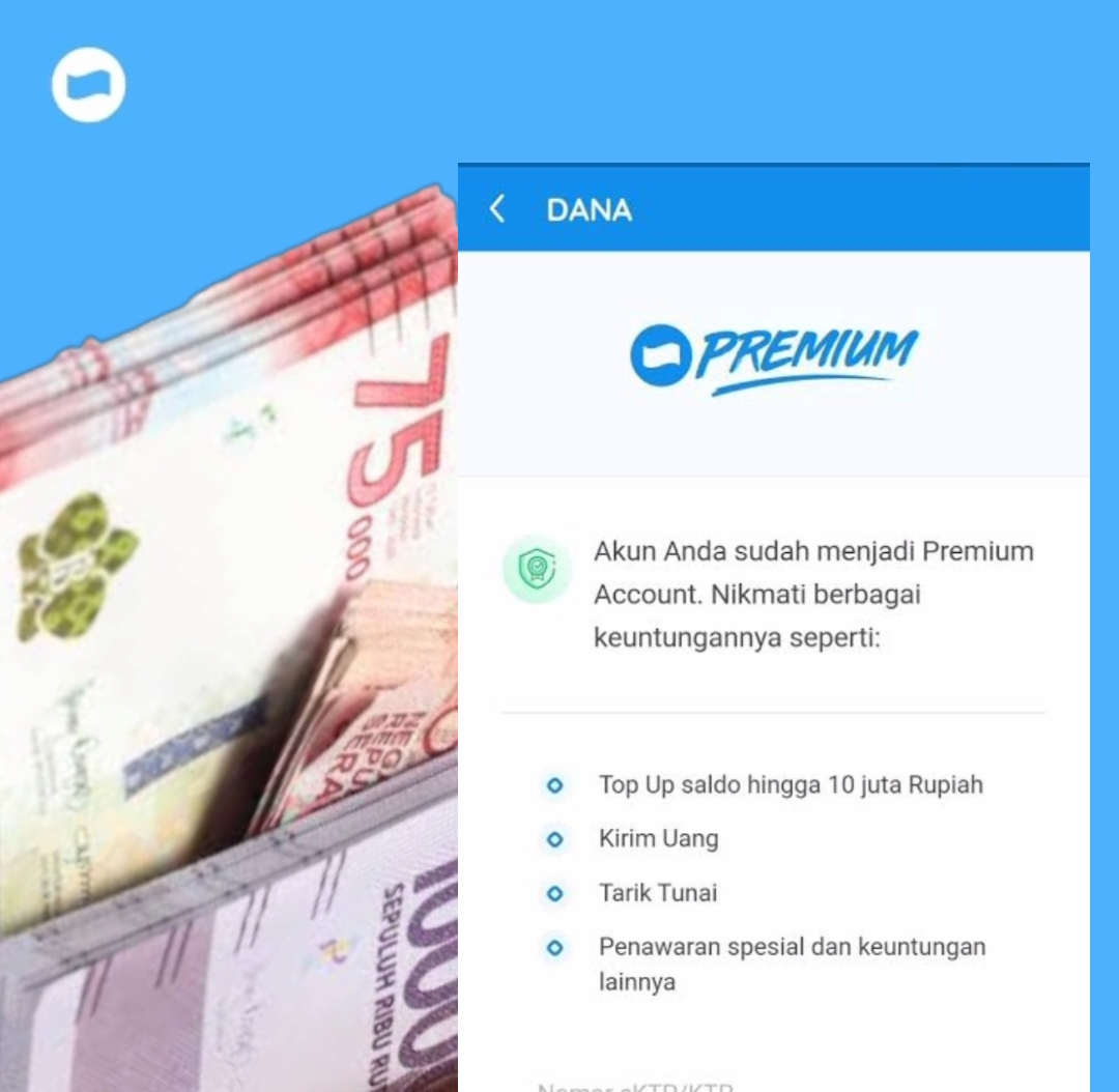 Cuma Modal KTP, Pinjam Uang di DANA Premium Limit Hingga Puluhan Juta Langsung Cair Hitungan Menit