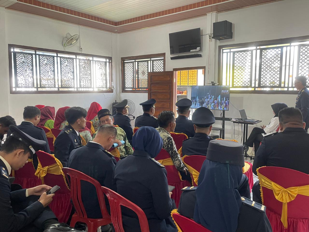 Lapas di OKU Selatan Ambil Bagian dalam Tasyakuran HBP ke-62 Secara Virtual