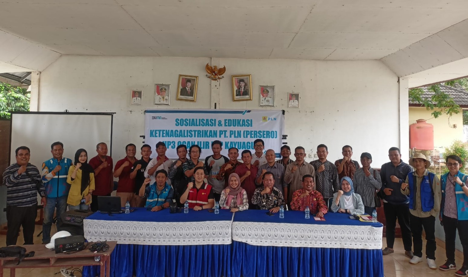 PLN UP3 Ogan Ilir Sosialisasikan Edukasi Listrik di Kecamatan Pangkalan Lampam
