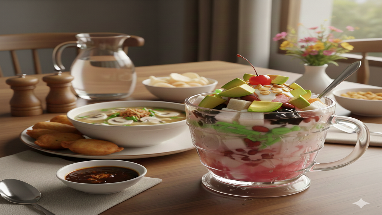 Es Campur Khas Palembang: Minuman Segar dengan Ciri Rasa Manis-Gurih yang Ikonik