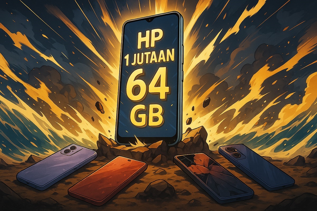 HP 1 Jutaan dengan Penyimpanan 64GB, Solusi Ruang Luas Tanpa Harus Mahal