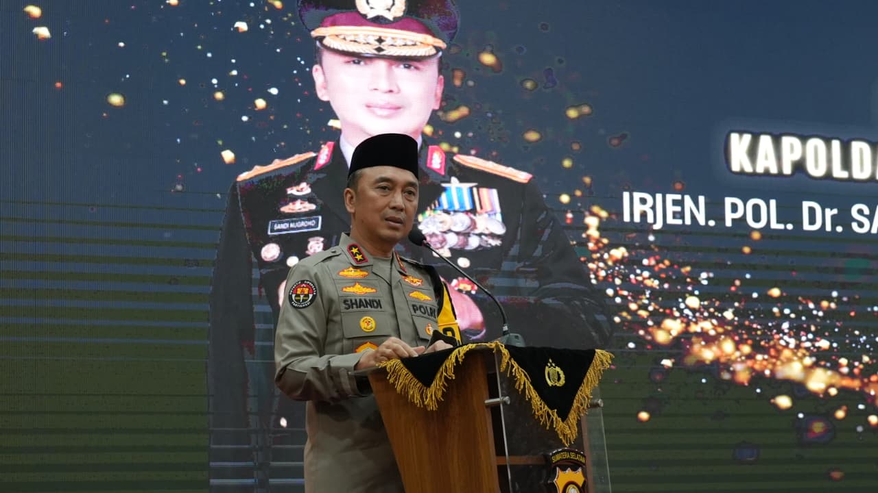 Kapolda Sumsel Tegaskan Peran Strategis Pers dalam Menjaga Kamtibmas