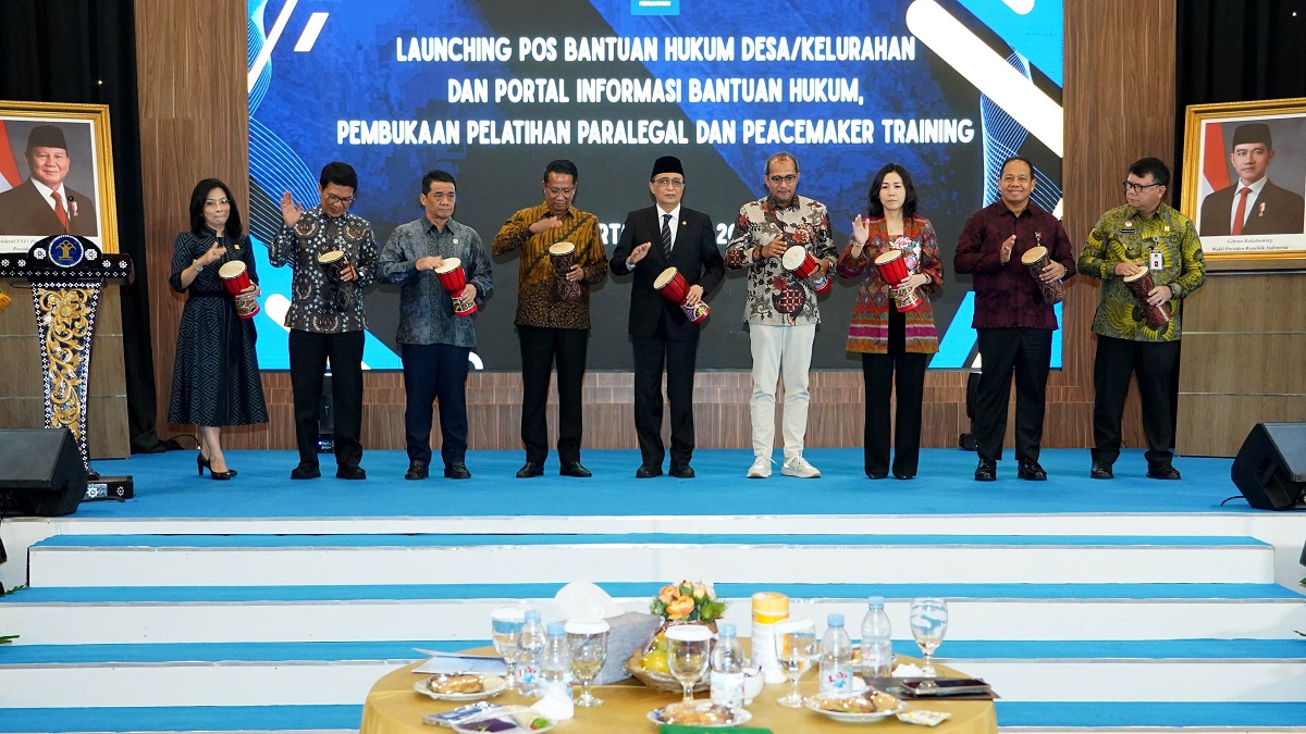 Kemenkum Hadirkan 5.008 Pos Bantuan Hukum, Konsultasi Hukum Makin Mudah