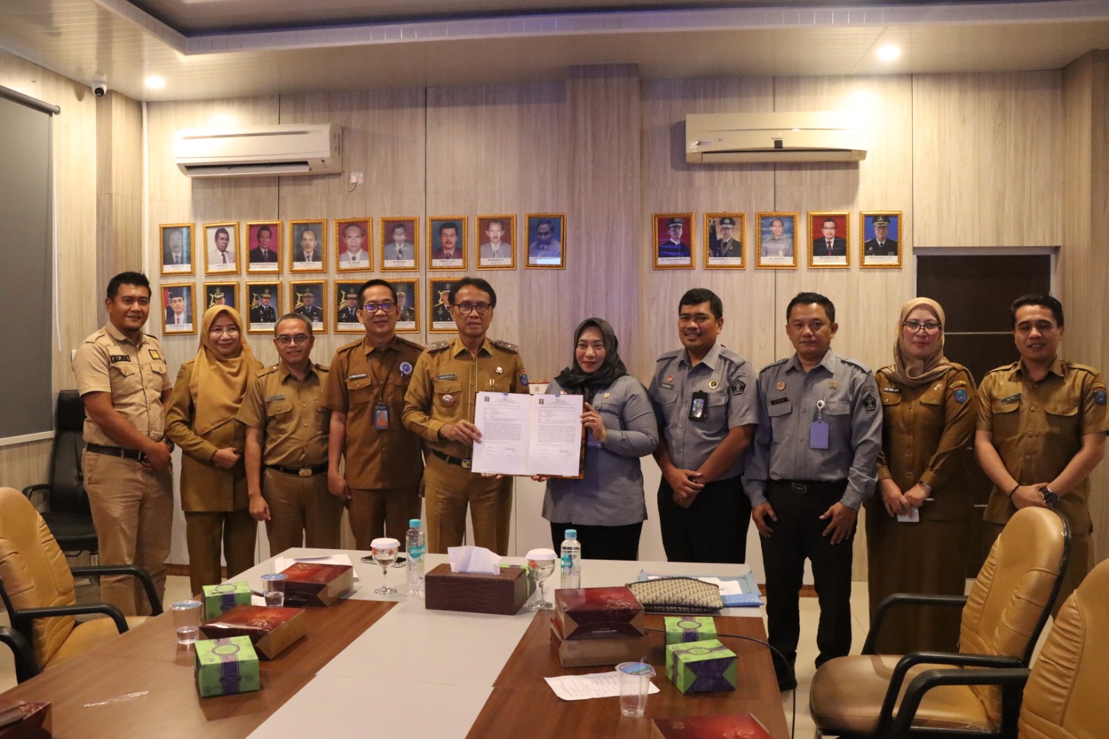 Kanwil Kemenkum Sumsel Harmonisasi Raperbup Jaminan Kesehatan Masyarakat Kabupaten Ogan Komering Ilir