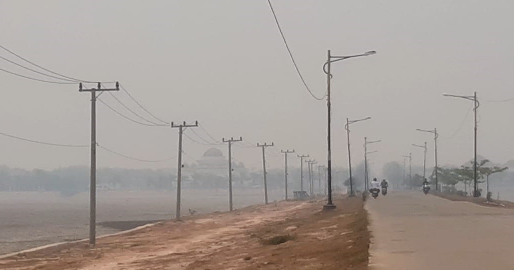 200 Lebih Titik Api Kebakaran Lahan di Ogan Ilir dengan Total Luas 1.286 Hektare, ISPU Kategori Berbahaya