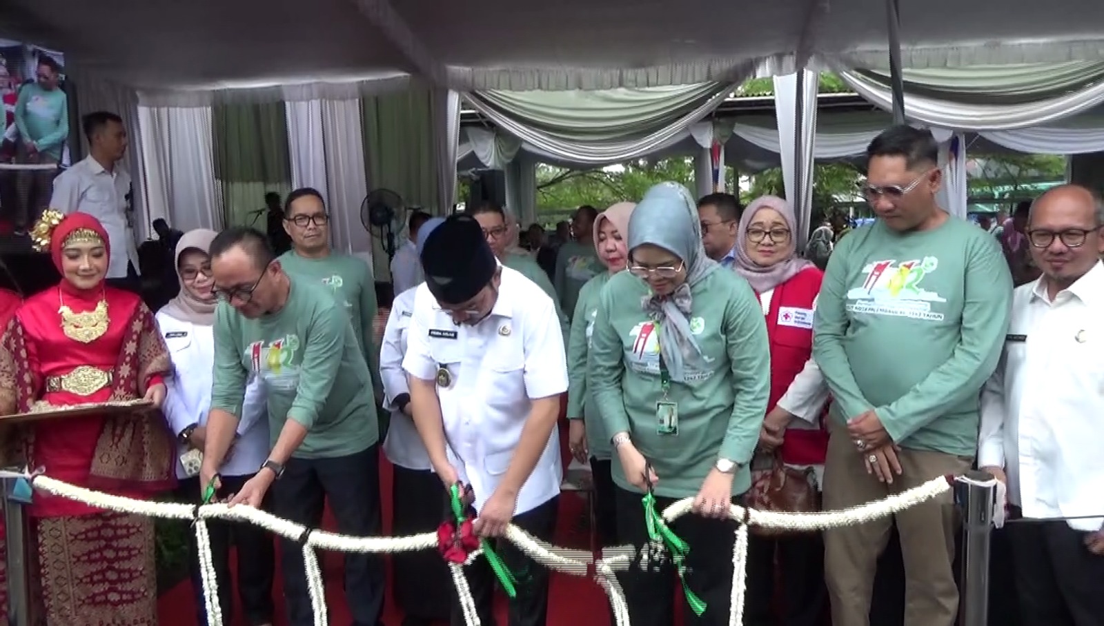 Wawako Palembang Buka Gebyar Kolaborasi DPPKB, PMI, dan RSUD Palembang Bari
