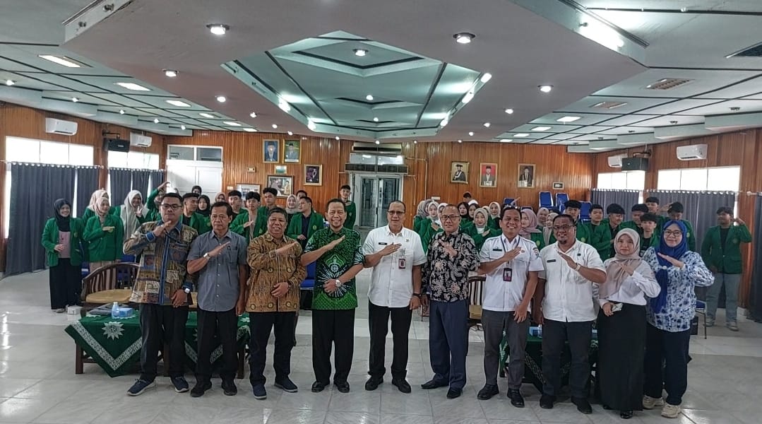 Kesbangpol Kota Palembang Gelar Sosialisasi Demokrasi Menuju Kampus di Universitas Muhammadiyah Palembang