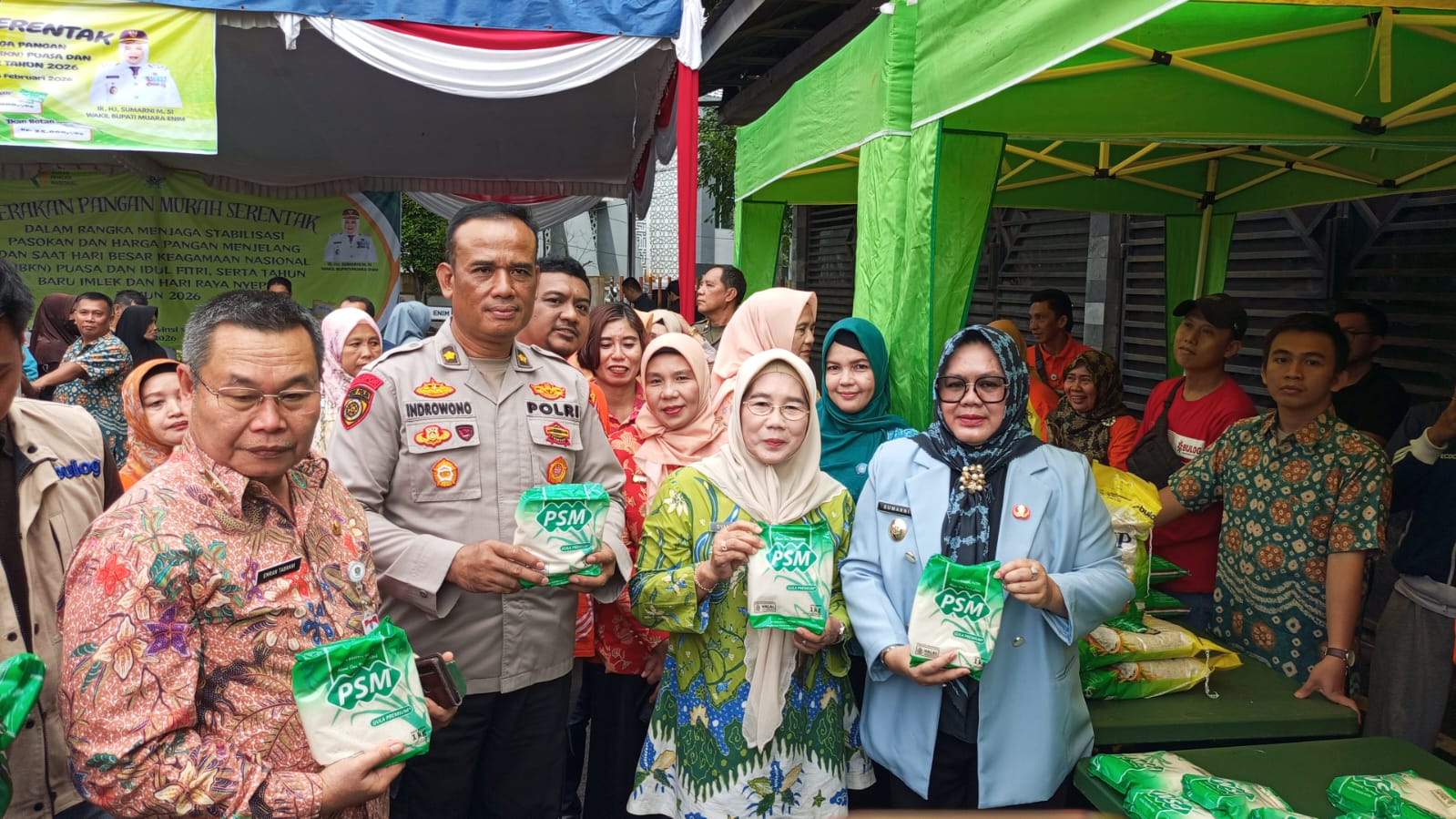 Stabilisasi Pasokan dan Harga Pangan, Pemkab Muara Enim Gelar GPM 