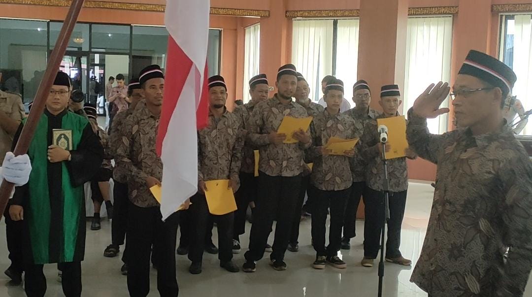 24 Warga OKI Lepas Bai'at dari Jaringan Jama'ah Islamiyah dan Berikrar Setia kepada NKRI