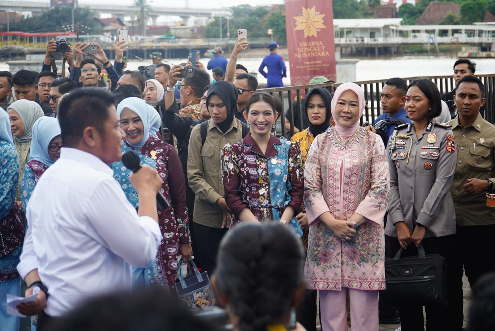 Sriwijaya Ekspo 2025: Kanwil Kemenkum Sumsel turut Semarakkan Swarna Songket Nusantara Palembang